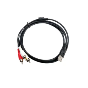1.7m USB Type A Male to 3 RCA AV Audio Video LCD TV Adapter Lead Cable Converter - Picture 1 of 3