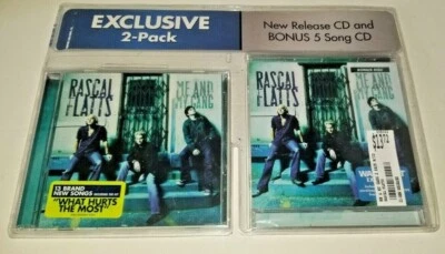 Exclusive 2 Pack Rascal Flatts Me and My Gang + Bonus Disc CD Rare Blister Pack - Image 1 of 4