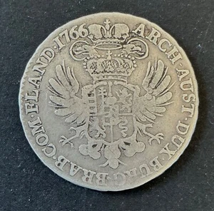 Belgique - Pays Bas Autrichiens - Marie Thérèse - 1/2 Couronne 1766 Bruxelles - Picture 1 of 2