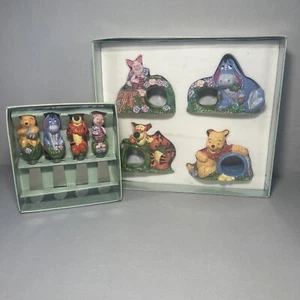 The Disney Store Simply Pooh Napkin Rings and Knife Spreaders - Imagen 1 de 18