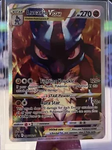 Pokémon TCG Lucario VSTAR SWSH Black Star Promos SWSH291 Holo Promo NM - Picture 1 of 2