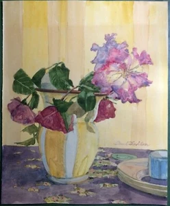 Rosas de acuarela de Paul Dahlen - Imagen 1 de 2