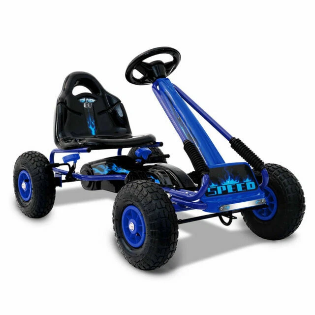 RIGO Pedal Go Kart - Blue
