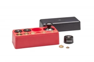 Set Metallgewichte 1 kg in Kunststoff Aufbewahrungsbox - Bild 1 von 3