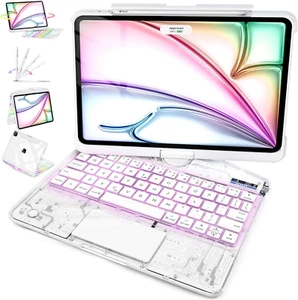 for Ipad 10.9-In Keyboard Case, 360°Rotating Stand Only for Ipad 10/11Th Gen (20 - Picture 1 of 12