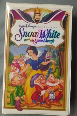 Snow White And The Seven Dwarfs (VHS) Complete With Inserts  - Image 1 of 3