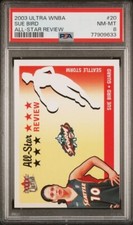 2003 Ultra WNBA All Star Review Sue Bird PSA 8 Seattle Storm UCONN Huskies