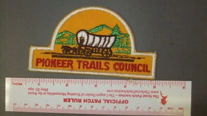 Boy Scout Pioneer Trails Council Patch CP Hat Shape 5784II - Picture 1 of 1