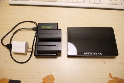 ANDYCINE A6 Plus 5,5 pulgadas, solo monitor + pilas Foto 1 de 4