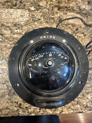 Vintage Danforth Constellation Compass 7" Boat, Sailing Hi Speed Navigation USA - Image 1 of 3