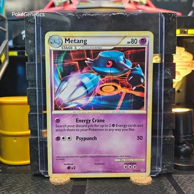 Metang Unleashed Pokémon TCG 33/95 HeartGold & SoulSilver Uncommon - Image 1 of 4