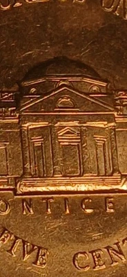 Níquel Jefferson com degraus completos! 1977 Níquel com alta qualidade, uma necessidade de colecionadores - Imagem 1 de 4