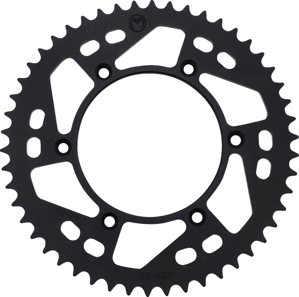 MOOSE RACING - 1211-897-50-10 - Rear Sprocket - 50 Tooth Husqvarna TC 125 250 FC - Image 1 of 1