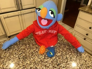 The Muppets Whatnot Workshop Blue Puppet Used 2011 FAO Swartz - Picture 1 of 16