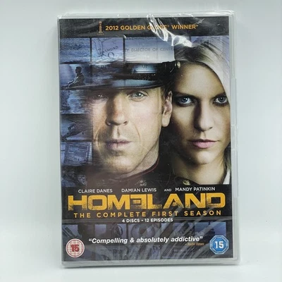 Homeland [DVD] The Complete First Season • 4 x Disc Set • UK R2 • New & Sealed - Image 1 of 2
