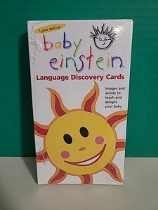 Baby Einstein: Language Discovery Flash Cards Images And Words Brand New Sealed  - Bild 1 von 2