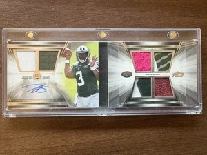 2014 Topps Prime Level I TAJH BOYD Auto #9/10 Clemson Jets Patch Booklet Rare ! - Picture 1 of 3
