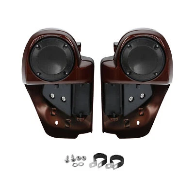 Vainas de altavoces con carenado ventilado inferior aptas para Harley Touring Road Glide 2014-2025 Foto 1 de 4