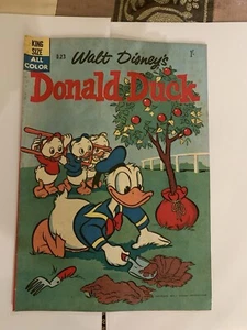 WALT DISNEY COMIC DONALD DUCK D.23  V FINE BY W.G PUB 1957 SILVER  AGE  COMIC - Picture 1 of 3