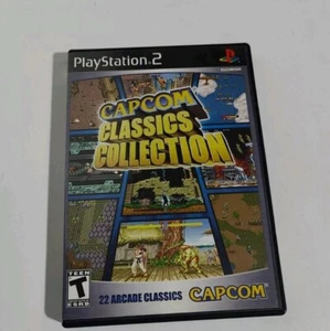 PS2 CAPCOM CLASSICS COLLECTION NTSC-USA PLAYSTATION 2 COMPLETO DISCO COME NUOVO - Imagen 1 de 3