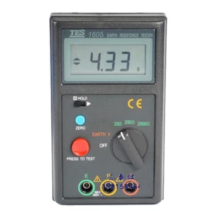 A●TES-1605 Measuring Earth Voltage,Earth Resistance Tester,Earth Tester - Imagen 1 de 4