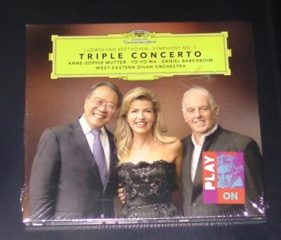 LUDWIG VAN BEETHOVEN SYMPHONY NO. 7 TRIPLE CONCERTO LIVE CD IM DIGIPAK NEU &OVP - Bild 1 von 3