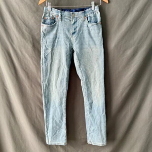 Levis Boys 502 Size 14 Regular 27x29 Jeans Youth Light Wash Blue Denim NWT - Picture 1 of 10