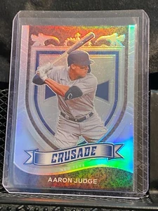 Aaron Judge 2021 Chronicles Crusade Silver Holo Yankees - Picture 1 of 2