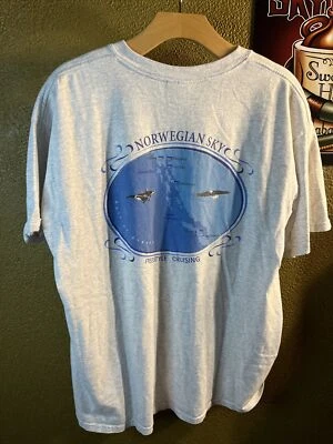 Camisa Norwegian Sky Freestyle Cruising Vintage Foto 1 de 4