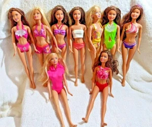 Barbie Doll, Brunette Hair, Summer beach  Big Feet, Sell Individually  - Picture 1 of 59