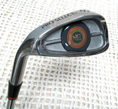 Pro Select NXT TECH Stainless 8 Iron 36.5" LEFT-HAND ~ Regular Flex Steel Shaft - Image 1 of 4