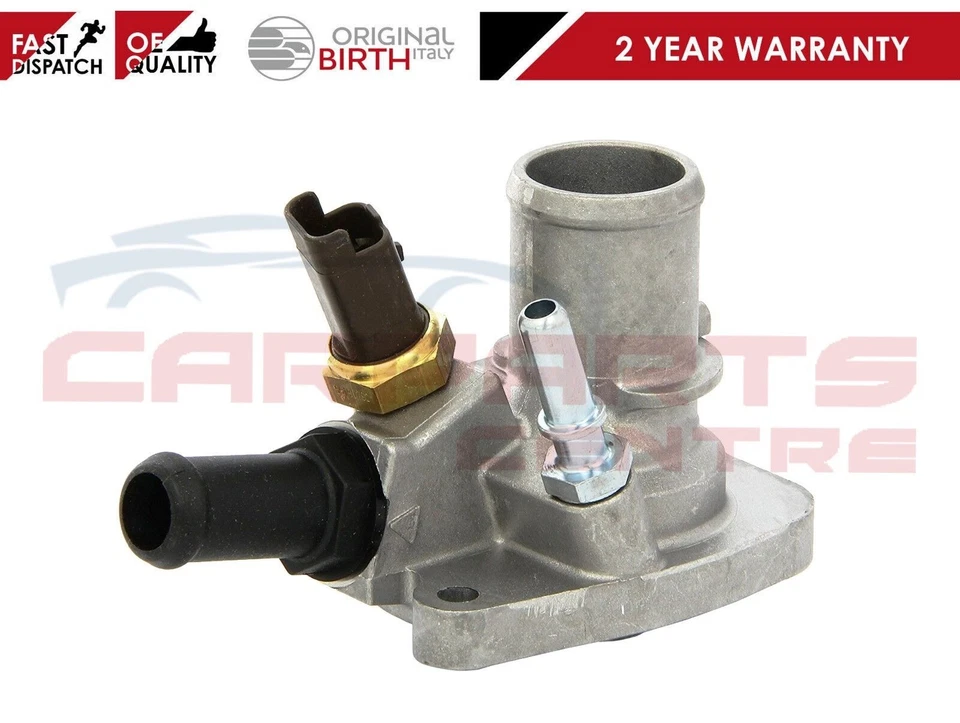 CARCASA TERMOSTATO FIAT DOBLO PUNTO 500 QUBO MITO IDEA PANDA BRAVO OE 55202176 Foto 1 de 1