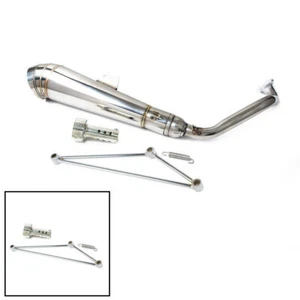 Full Performance System Stainless Steel For GY6 125CC 150CC Scooter - Foto 1 di 1