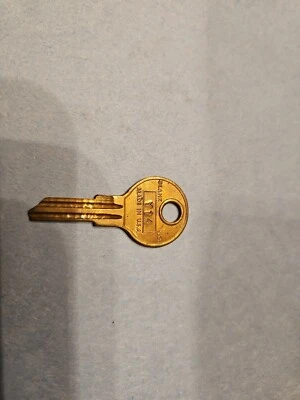 NORS CURTIS Y14 Brass Blank Key (1) - Image 1 of 4