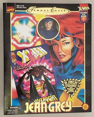 FIGURA DE 8 PULGADAS GRIS JEAN NIÑOS DEL ÁTOMO SERIE DE PORTADAS FAMOSA DE X-MEN MARVEL Foto 1 de 4