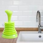 Mini Sink Plunger with Silicone Handle Toilet Plungers for Sink Bath Drain