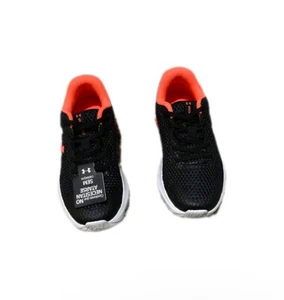 Scarpe prescolari Under Armour BPS Rogue 3 taglia 13,5 nero/arancione - Foto 1 di 5