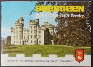 Aberdeen - Centre of the Castle Country 1970 **RARE** Paperback Pamphlet - Picture 1 of 5