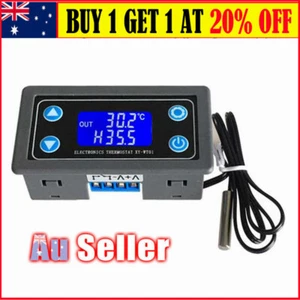 Digital Temperature Thermostat Controller 12/24V Heating Cooling Multifunctional - Picture 1 of 7