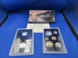 2021 Silver Proof Set U.S Mint Original Government Packaging OGP COA BEAUTIFUL S - Picture 1 of 8