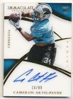 2015 Immaculate Collection #104 Cameron Artis-Payne Rookie Autograph /99