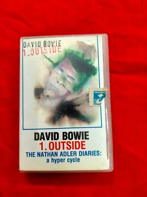David Bowie 1 Outside Nathan Adler Diaries Cassette tape INDIA Clamshell 1995 - Image 1 of 4