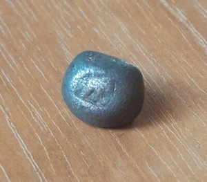 Elephant Salung Silver Pod Duang Sukhothai Period 1300-1600 AD Thai Bullet Money - Picture 1 of 5