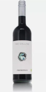2021 Tre Colline Primitivo Bio Italien 750ml - Bild 1 von 1