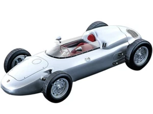 1960 PORSCHE 718 F2 PRESS VER. SILVER LTD 1/18 MODEL CAR BY TECNOMODEL TM18-136A - Picture 1 of 3