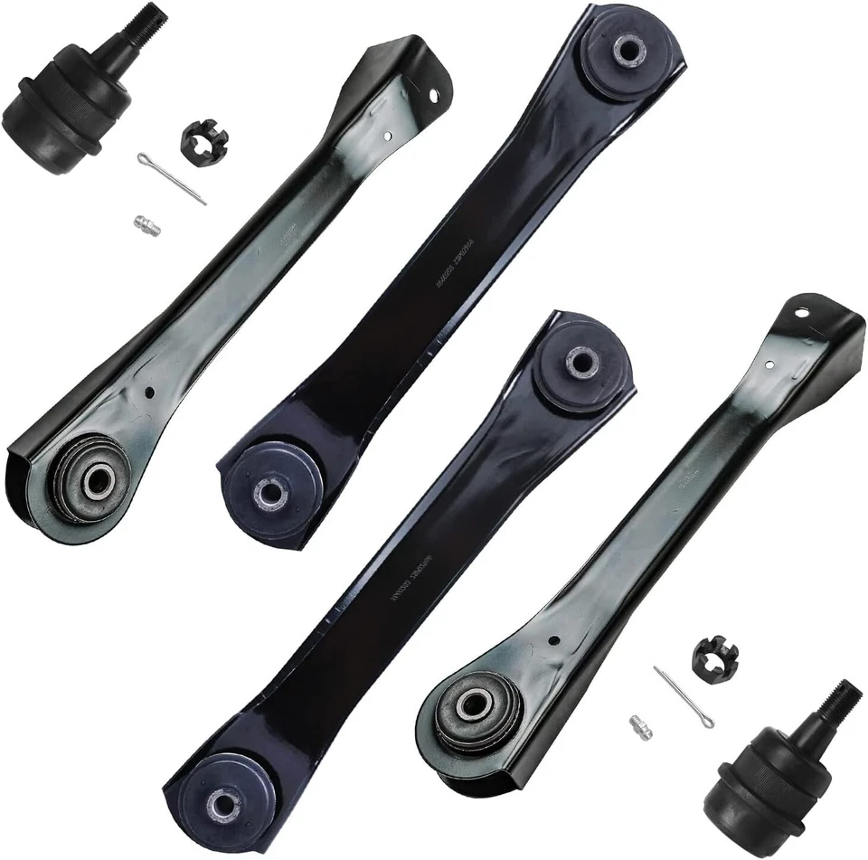 Front Lower & Upper Control Arms Ball Joint for 1991-1999 Jeep Cherokee Comanche - Image 1 of 1