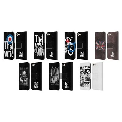 OFFICIAL THE WHO BAND ART LEATHER BOOK WALLET CASE FOR APPLE iPOD TOUCH MP3 - Image 1 of 4