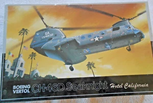 FUJIMI Navy USMC SEAKNIGHT CH-46D BOEING VERTOL HOTEL CALIFORNIA 1:72 MODEL NIB - Bild 1 von 2