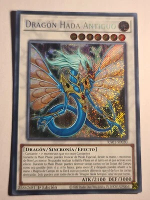 Ancient Fairy Dragon (V.3 - Secret Rare)●YUGIOH●RA01●SPANISH●NM●35163 - Image 1 of 2