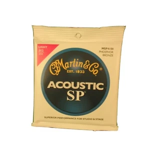 Martin & Co. MSP4100 Phosphor Bronze 12-54 Acoustic SP Guitar Strings ~ 3-PACK - Picture 1 of 2